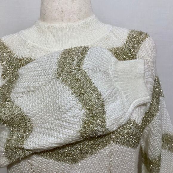 Planet Gold NWT Knit Sweater Juniors L - Picture 4 of 8